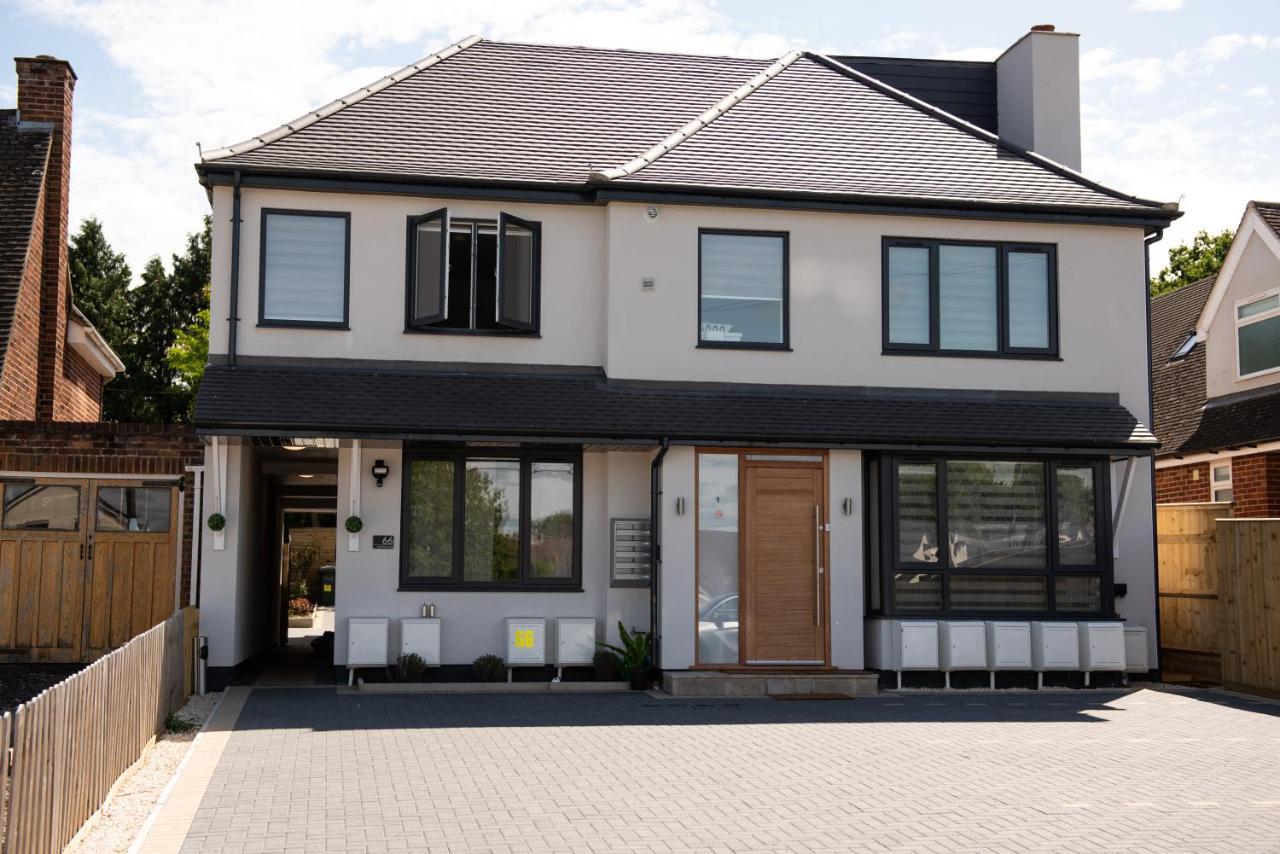 Walnut Flats-F4, 2-Bedroom With Ensuite - Parking, Netflix, Wifi - Close To Oxford, Bicester & Blenheim Palace คิดลิงตัน ภายนอก รูปภาพ
